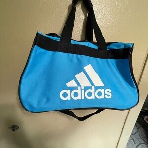 Adidas Sky Blue and Black Sports Bag New NTW